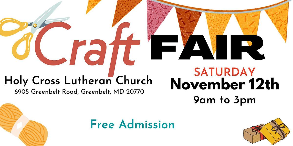 Holy Cross Lutheran Church Fall Craft Show, Holy Cross Lutheran Church