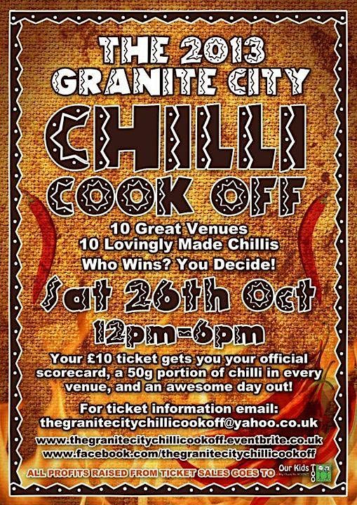 2023 Granite City Chilli Cook Off, Aberdeen City Centre, 28 May 2023