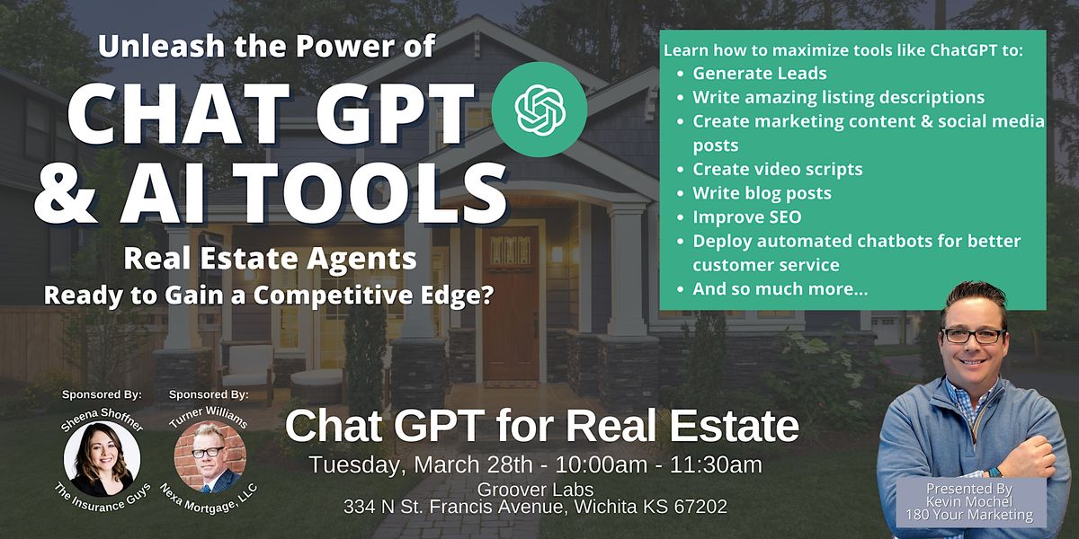 Unleash the Power of Chat GPT for Real Estate Agents WICHITA, KS