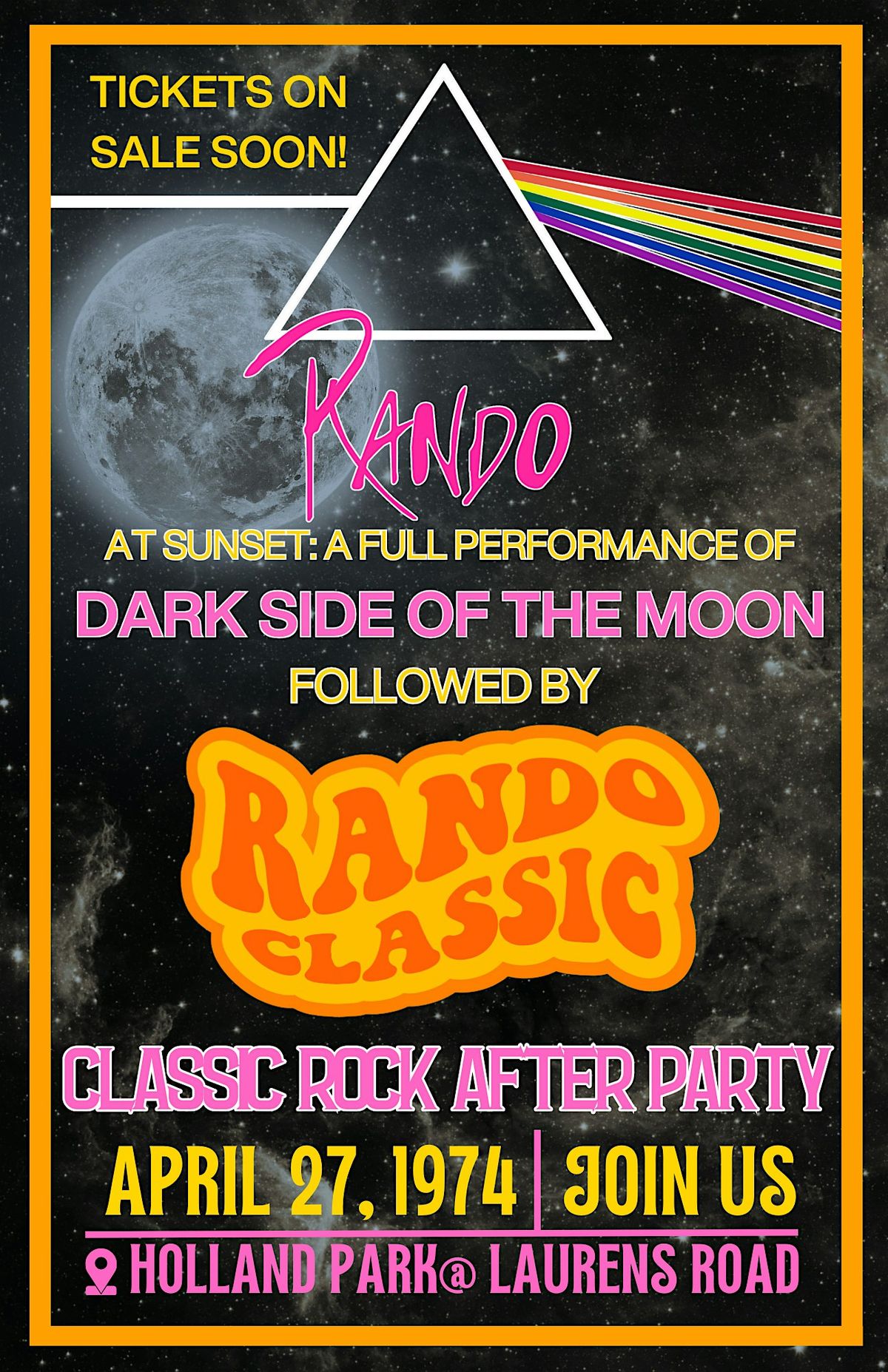 Randomonium Presents: Dark Side of the Moon at Holland Park/ Classic ...