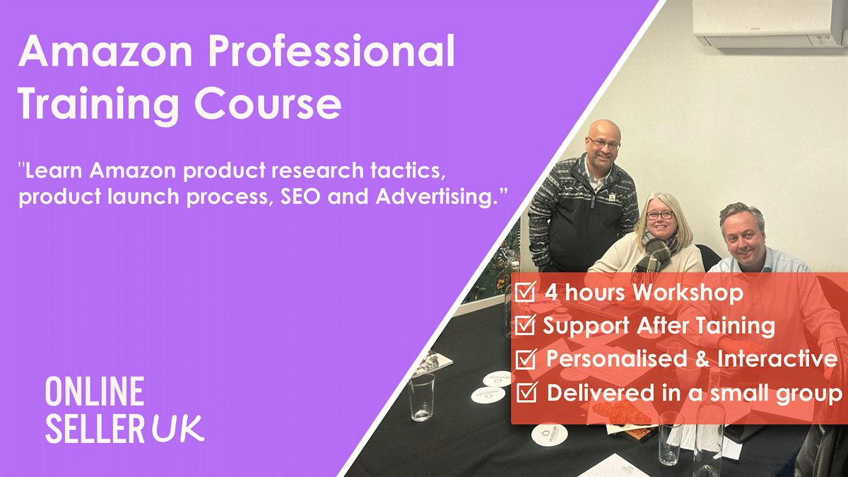 Amazon FBA for Professional Sellers Training Course - BIRMINGHAM, 3 February | Event in Birmingham | AllEvents