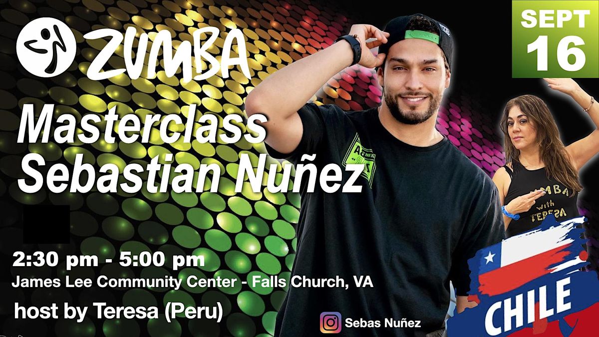 Training Zumba Masterclass with Sebastian, James Lee Community Center