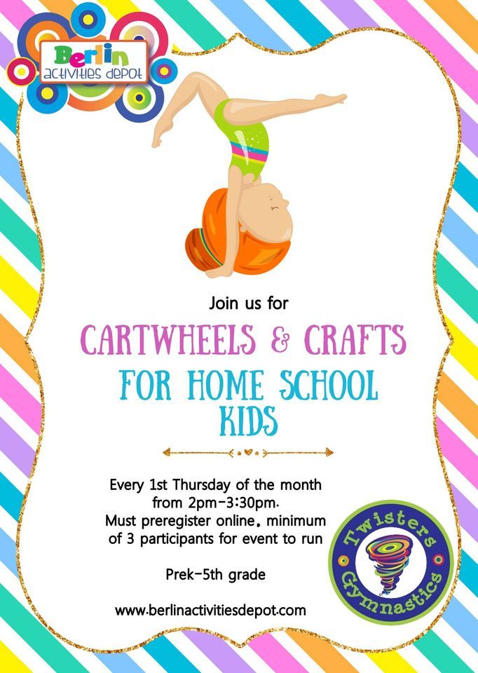 Cartwheels & Crafts, Berlin Activities Depot, December 7 2023