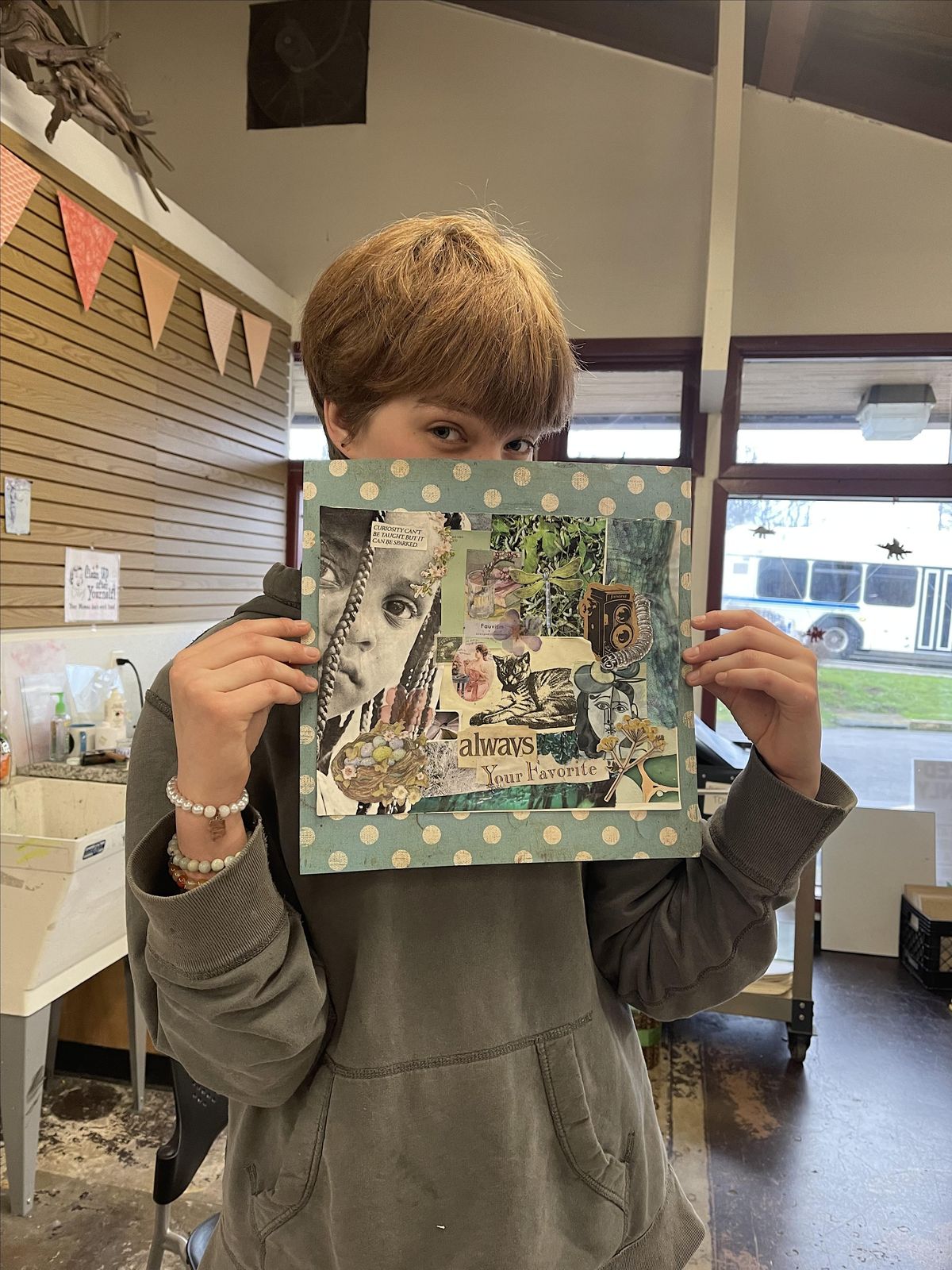 Introduction to Collage, for Teens, MECCA Materials Exchange Center