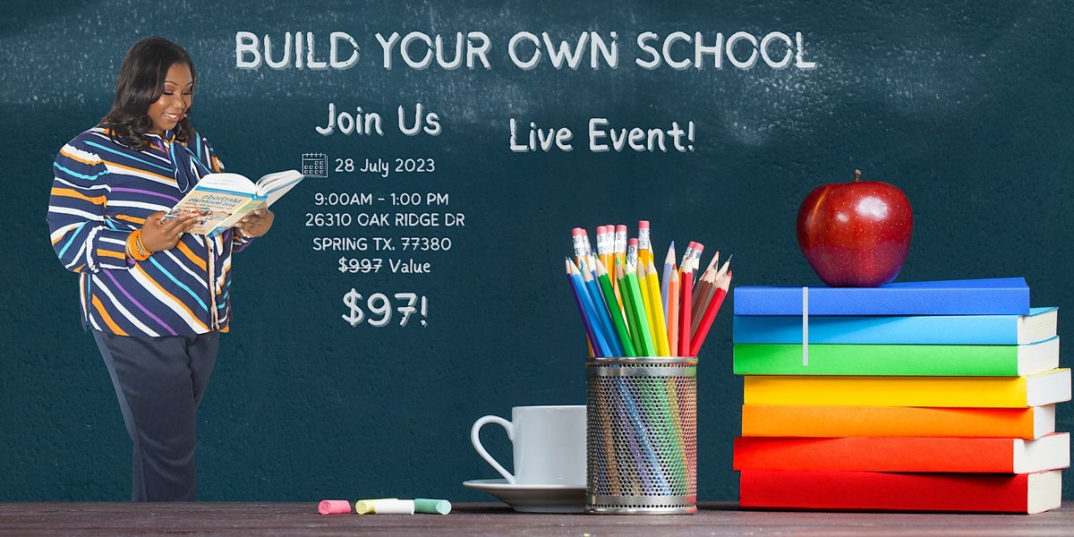 Build your own school live 26310 oak ridge dr spring 29 july 2023