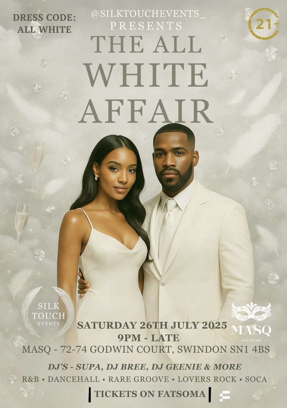 The All White Affair , 26 July | Event in Swindon | AllEvents