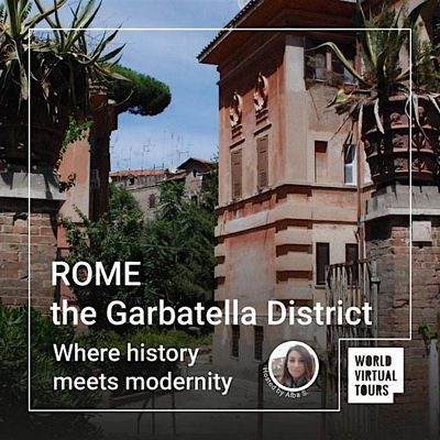 Rome, the Garbatella District - Where history meets modernity, June 25
