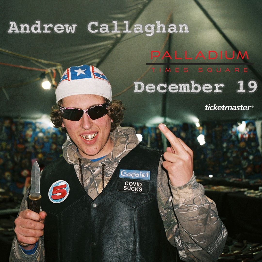 Andrew Callaghan at Temple Theatre Tacoma, 24 October | Event in Tacoma | AllEvents