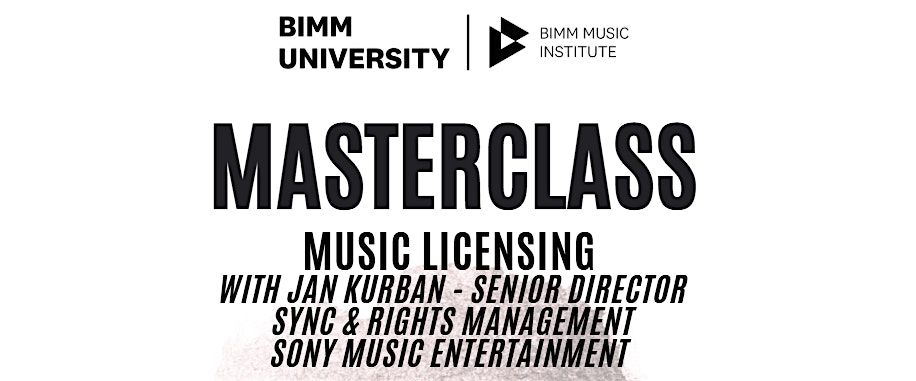 BIMM Music Institute Berlin Masterclass - Jan Kurban 12th December, 12 December | Event in Berlin | AllEvents