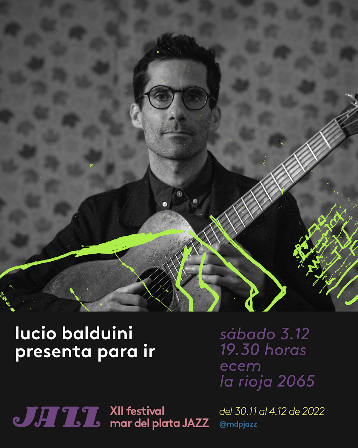 Lucio Balduini presenta Para Ir en ECEM, ECEM Espacio Colectivo de 