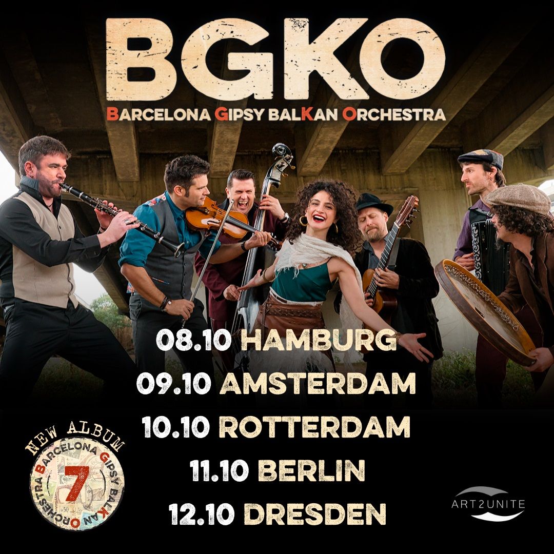 Barcelona Gipsy Balkan Orchestra Amsterdam Tickets, 9 October | Event in Amsterdam | AllEvents