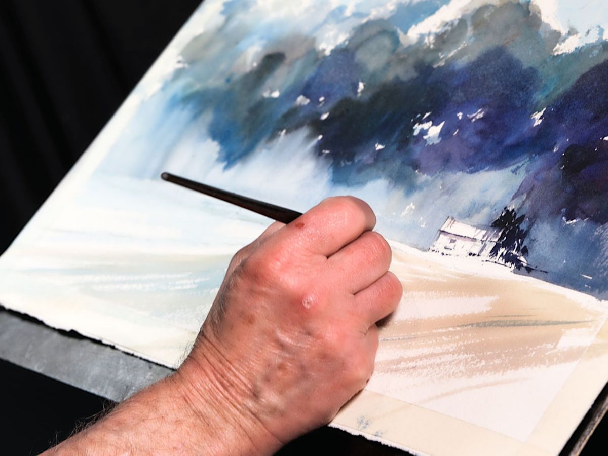 Watercolour Painting Class Term 3 2023, Anglesea Art House, 11 July