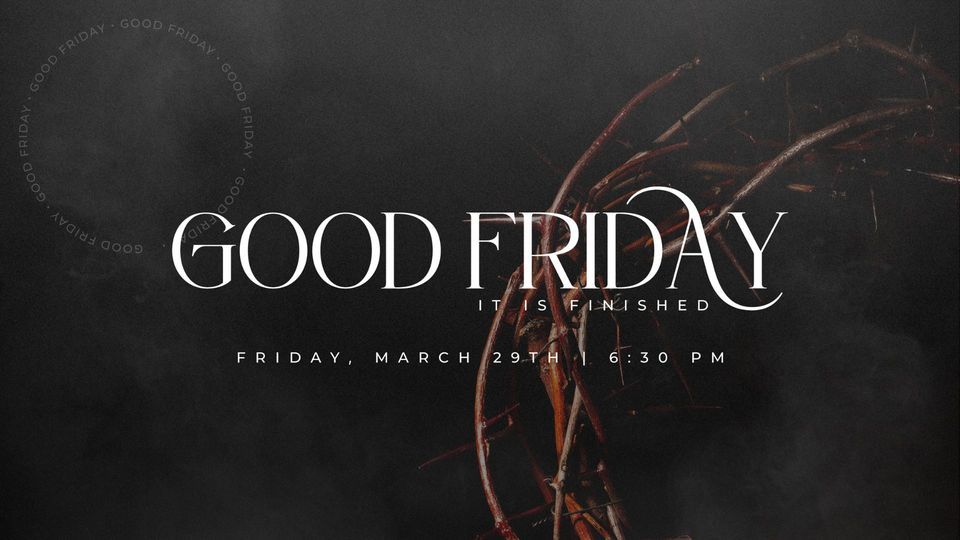 Good Friday at Gruene United Methodist Church, 2629 E. Common St, New
