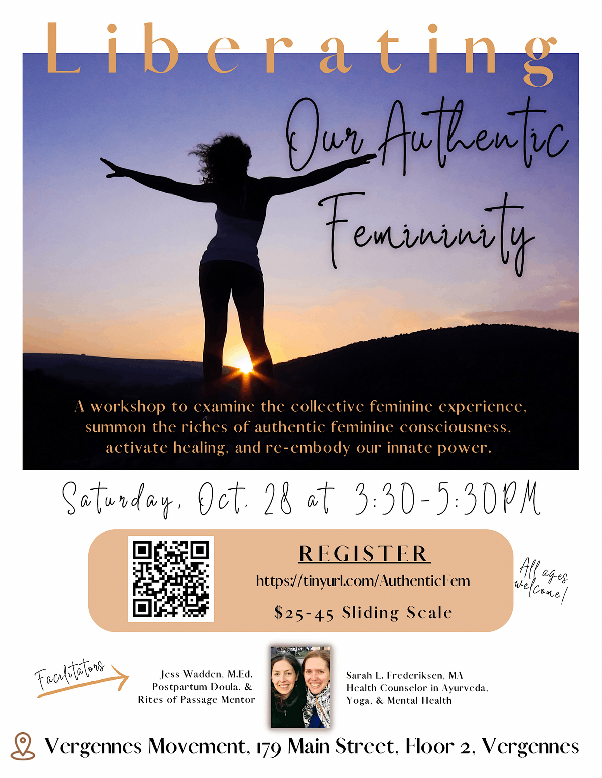 Liberating Our Authentic Femininity Vergennes Movement