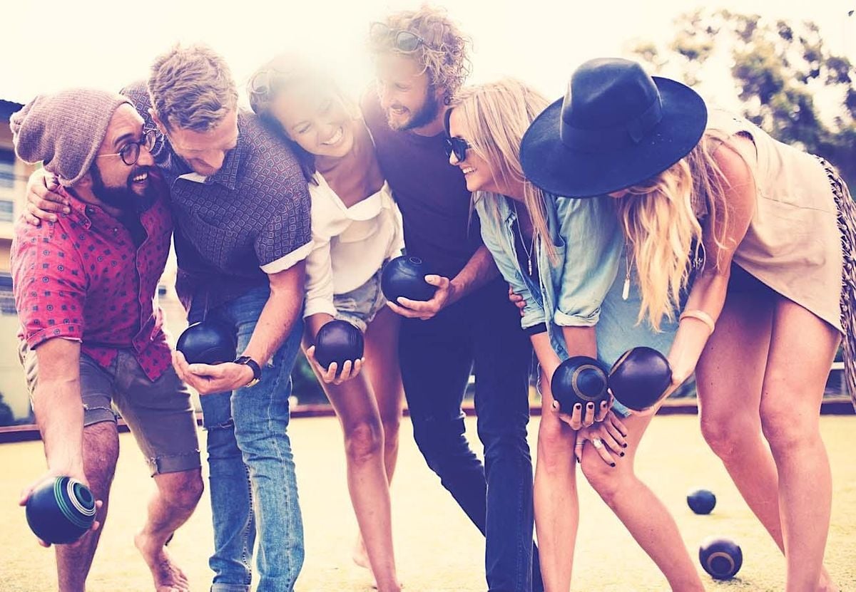 Uncorked Lawn Bowling, BBQ and Wine., Hermosa Beach Lawn Bowling Club