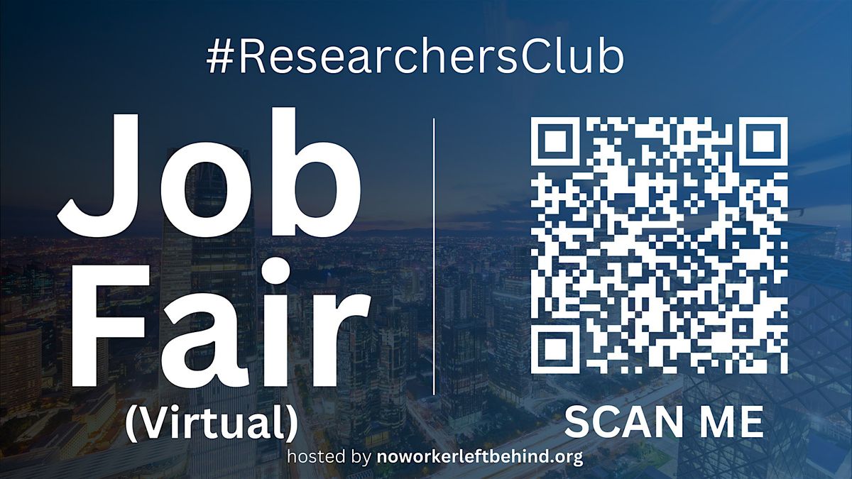 #ResearchersClub Virtual Job Fair / Career Expo Event #Columbia | Event in Columbia | AllEvents