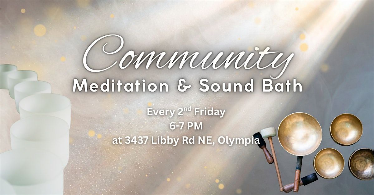 Community Meditation & Sound Bath, 9 January | Event in Olympia | AllEvents