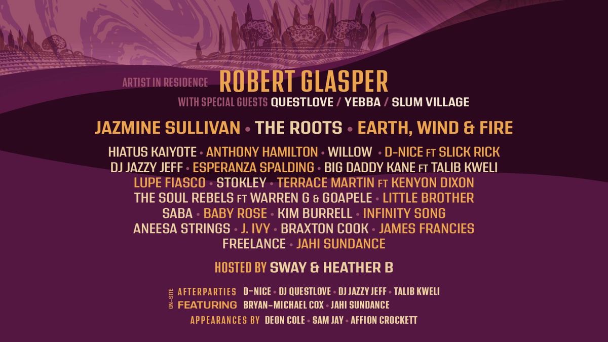 The Black Radio Experience: Earth  Wind  and Fire  The Roots  & Robert Glasper - Saturday, 29 August | AllEvents