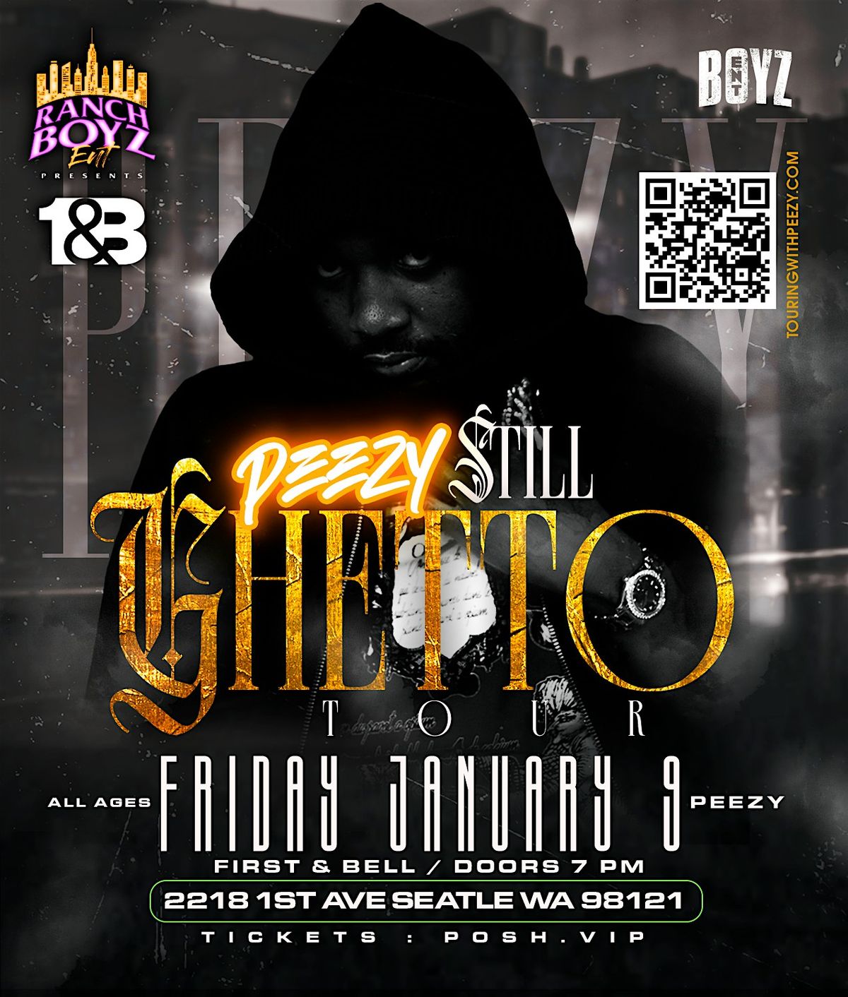 PEEZY LIVE IN SEATTLE FIRST &amp; BELL - ALL AGES