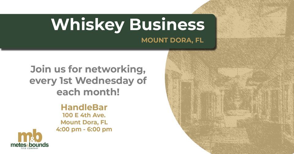 Whiskey Wednesday, HandleBar Mt Dora, Meadow Woods, 7 June 2023