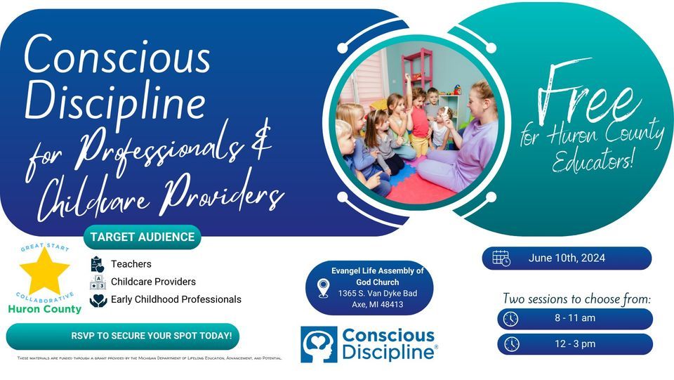 Conscious Discipline for Professional & Childcare Providers, Evangel
