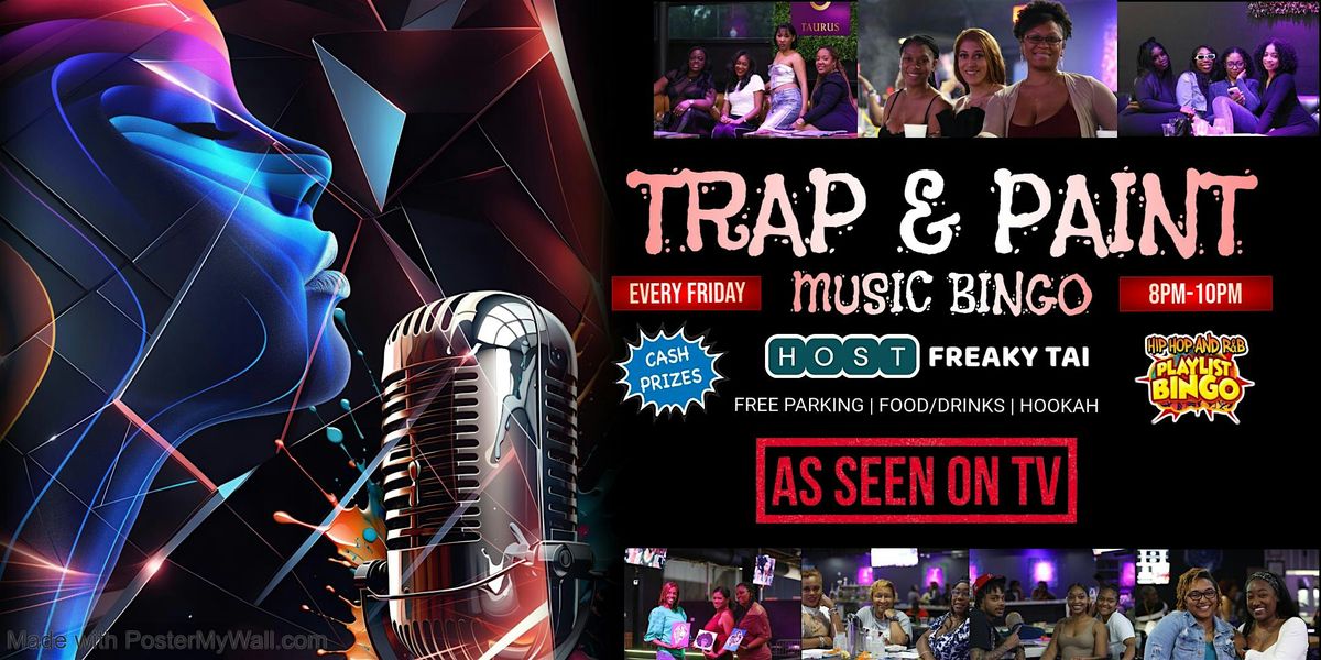 Trap & Paint + Music Bingo | Event in Charlotte | AllEvents
