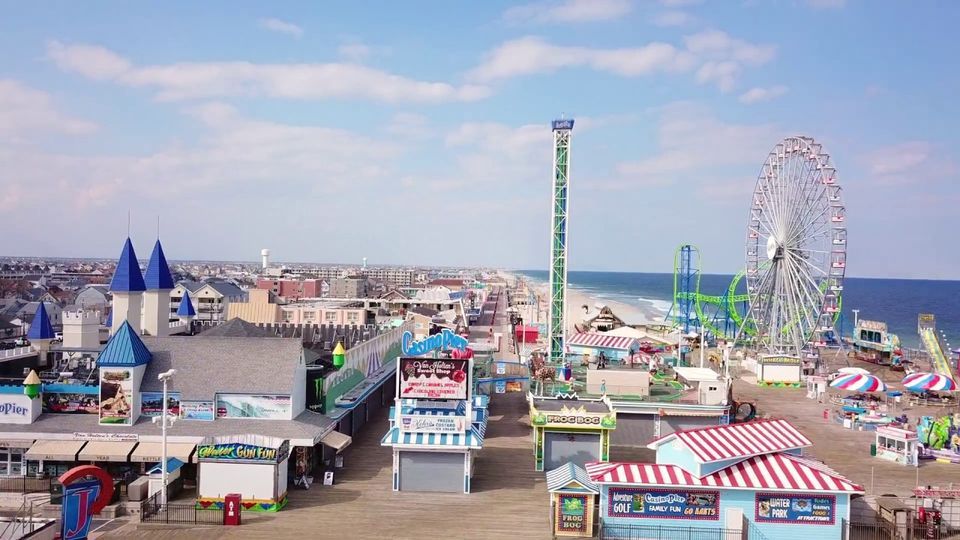 Seaside Boardwalk/Music Man Ice Cream Show, Seaside Heights Boardwalk