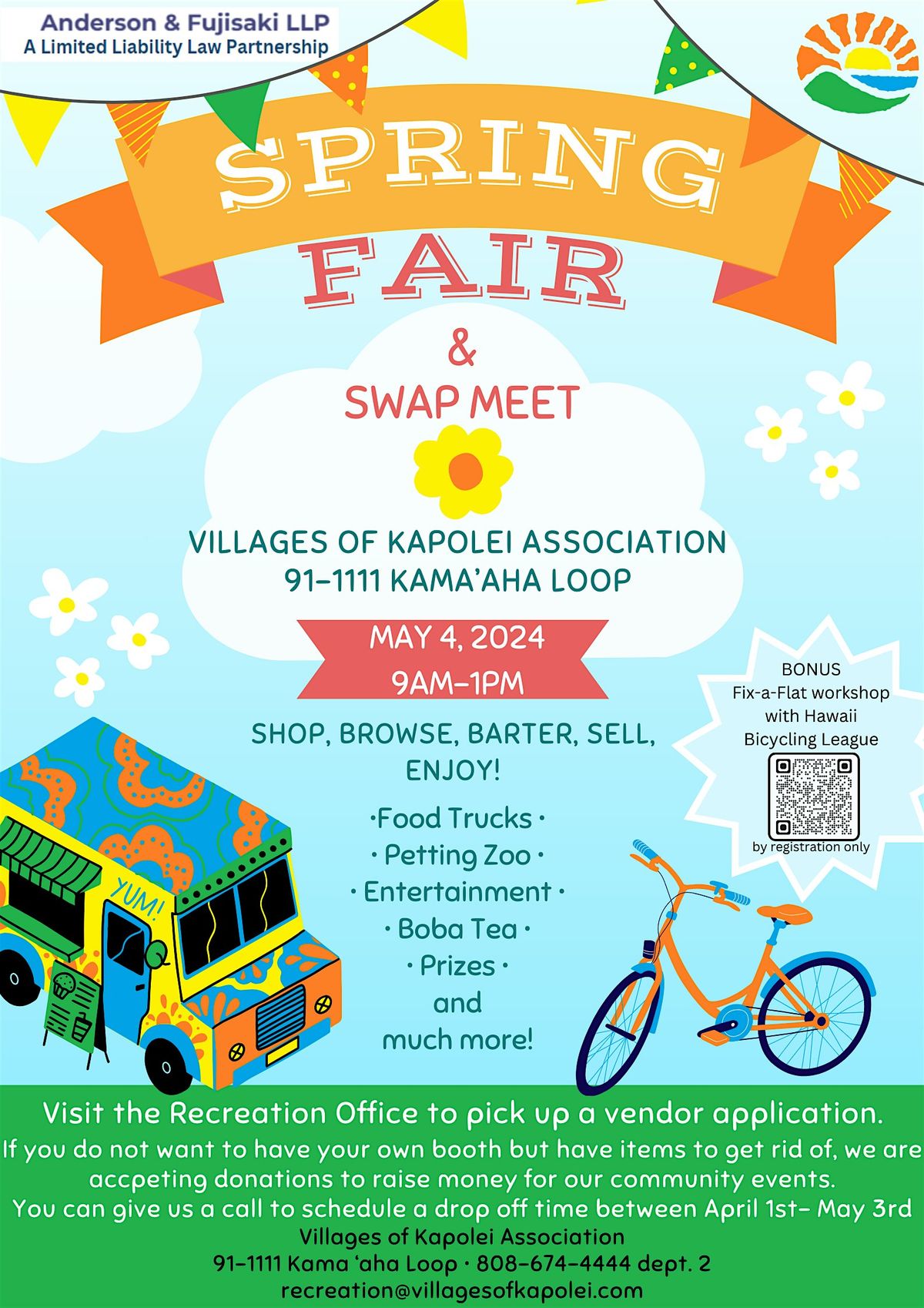 Kapolei Spring Fair + Swap Meet, 911111 Kamaaha Loop, Kapolei, 4 May 2024 AllEvents.in