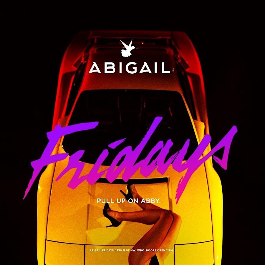 Abigail Fridays | Event in Washington | AllEvents