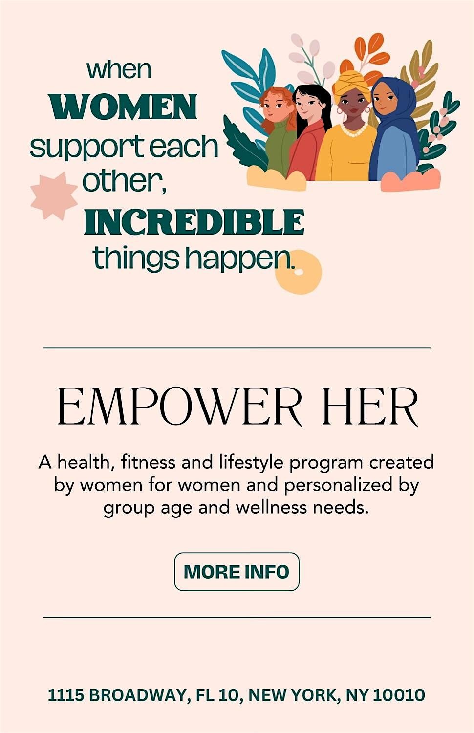 EMPOWER HER, 31 December | Event in New York | AllEvents