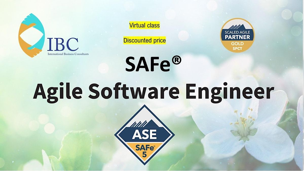 Safe agile software engineering 5 0 remote class january 6 to
