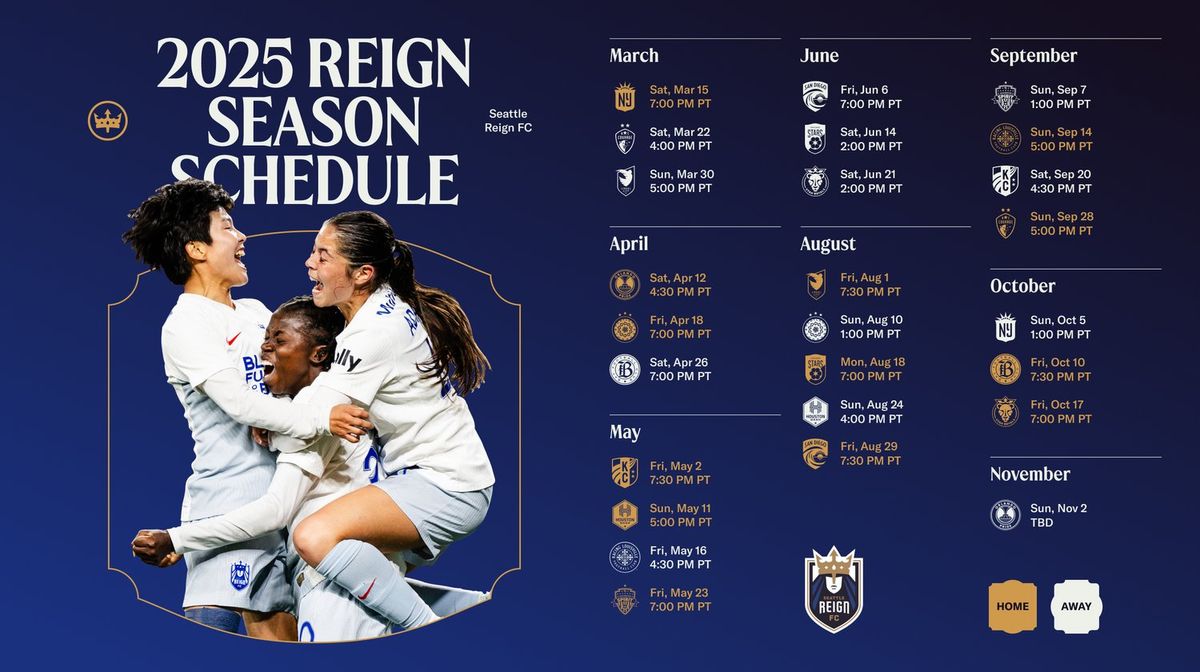 Seattle Reign FC at San Diego Wave FC, 7 June | Event in San Diego | AllEvents