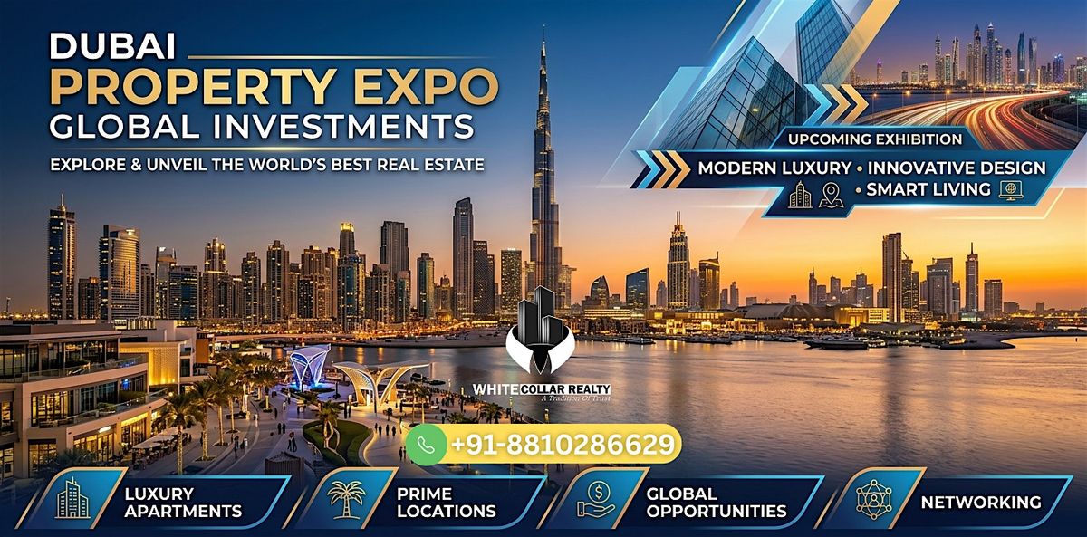 Dubai Property Expo July – Free Ticket | Passive Income Starts Here!