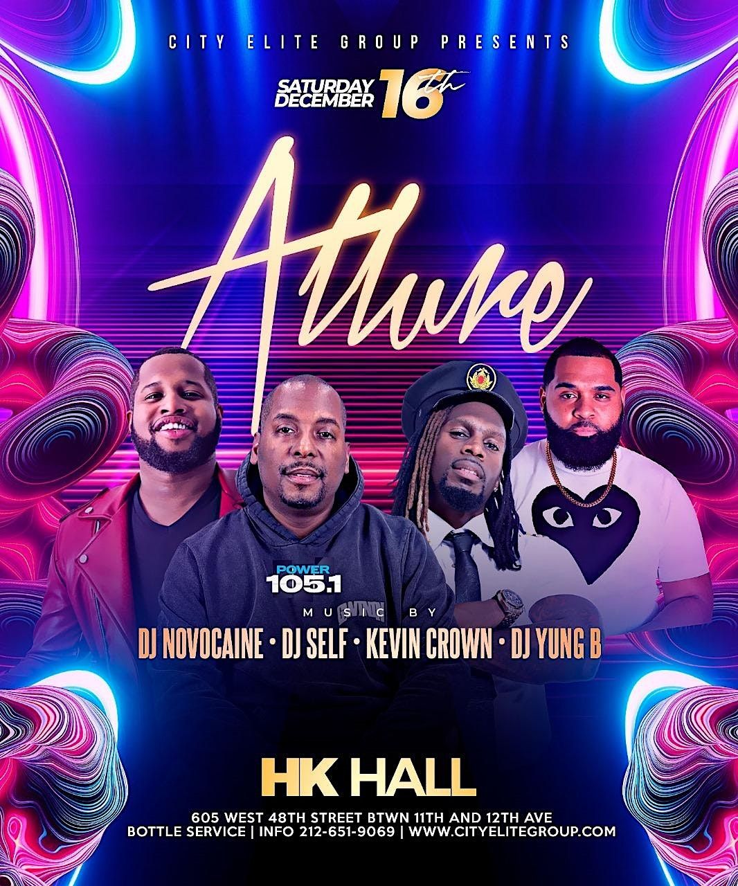Allure Biggest Holiday Party At Hk Hall HK Hall New York December 16
