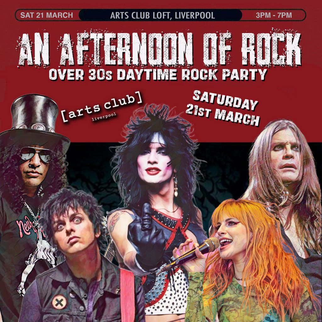 An Afternoon of Rock: LIVERPOOL (Over 30s Rock/Metal) 3pm-7pm, 21 March | Event in Liverpool | AllEvents