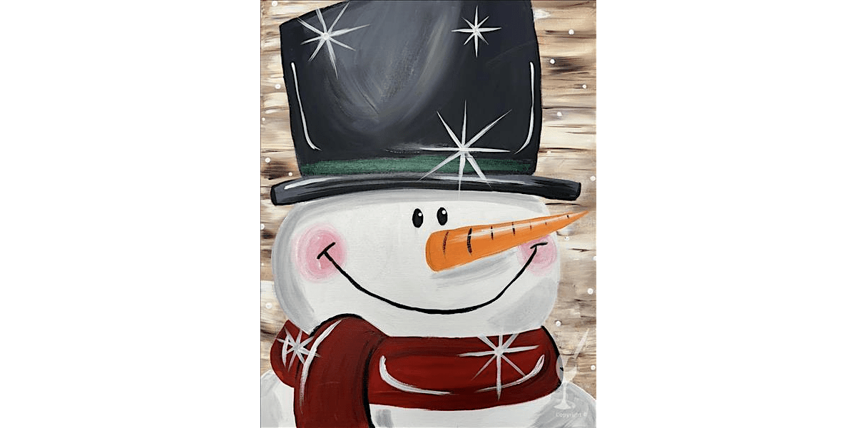 Rustic Frosty - Paint and Sip in Austin | Classpop!™, 13 December | Event in Austin | AllEvents
