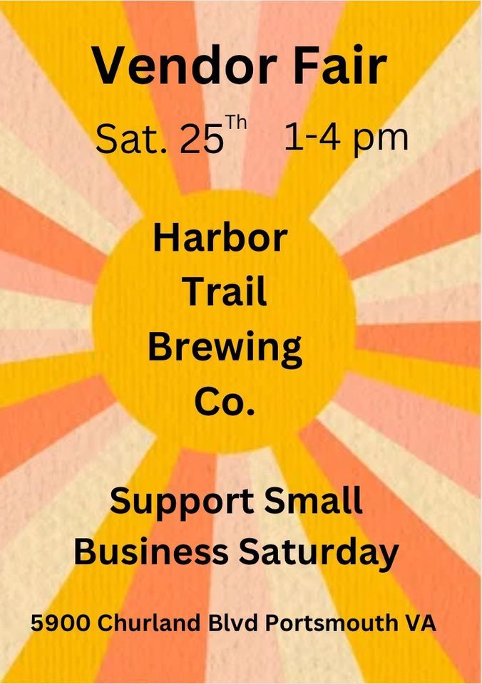 Vendor Fair, Harbor Trail Brewing Company, November 25 2023 AllEvents.in