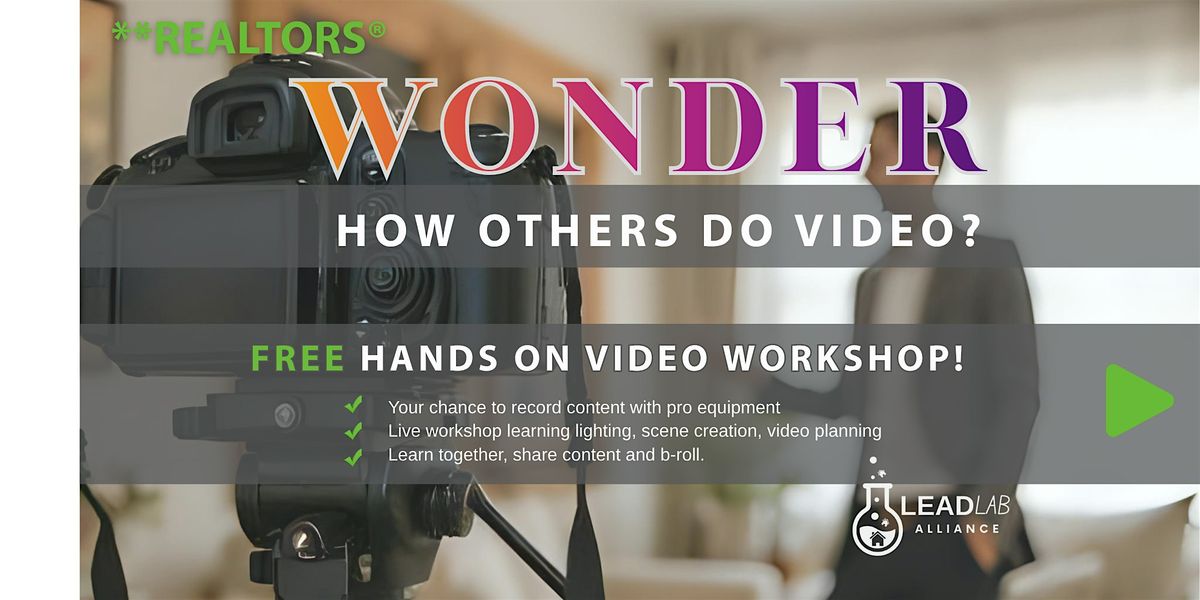 Live Content Creation Workshop, 26 November | Event in Guelph | AllEvents