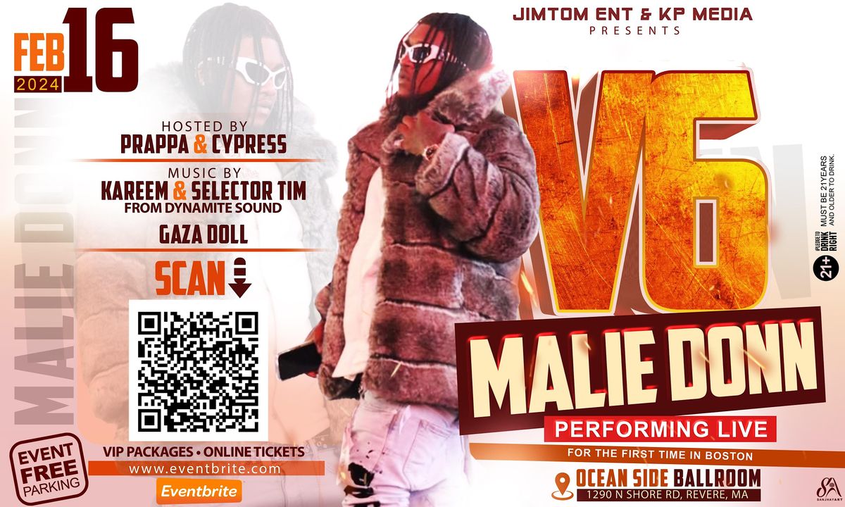 REGGAE ARTIST MALIE DONN LIVE IN CONCERT BOSTON, Oceanside Events