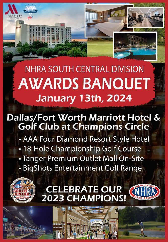 NHRA South Central Division Awards Banquet, Dallas/Fort Worth Marriott