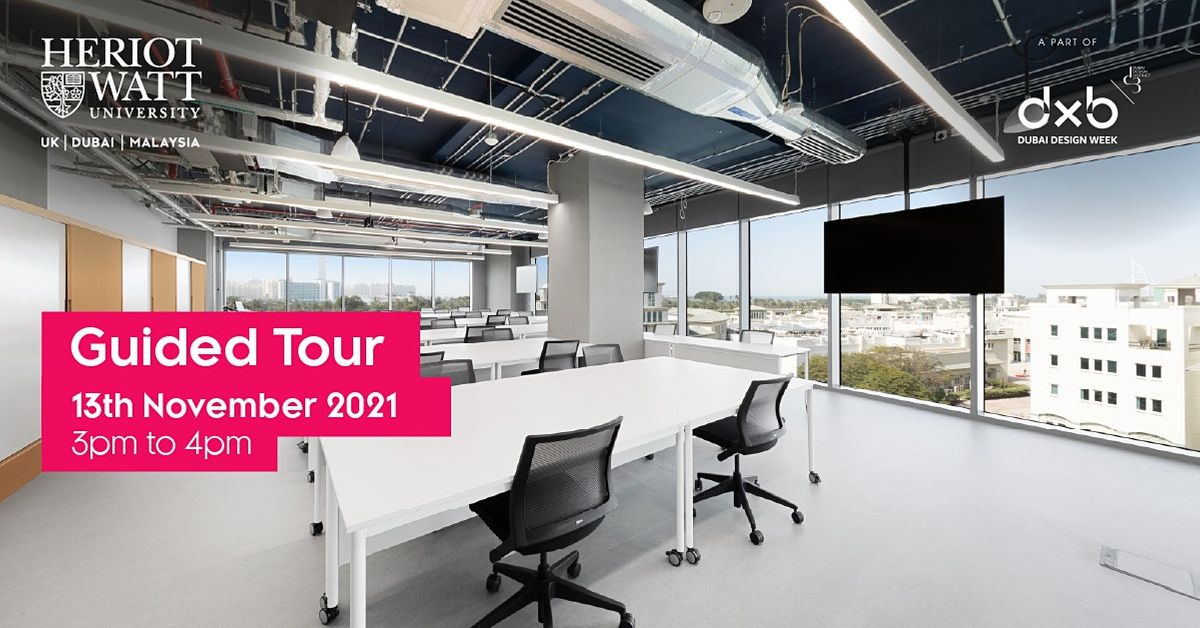 GUIDED TOUR OF HERIOTWATT UNIVERSITY D6 Architecture DUBAI DESIGN