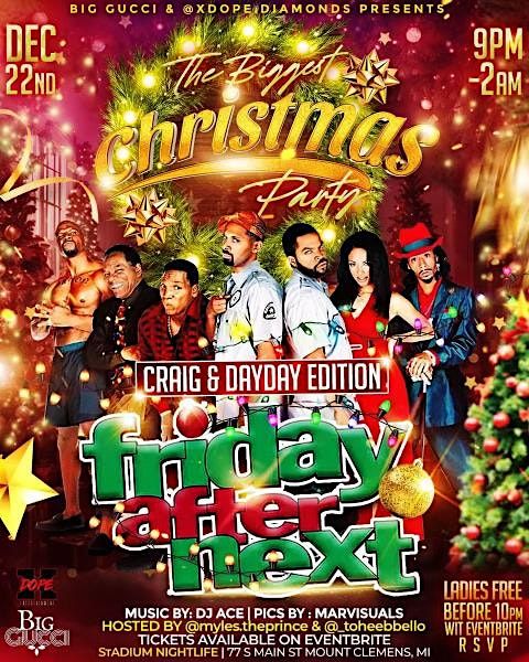 Friday After Next Christmas Party, Stateum Nights, Mount Clemens, 22 ...