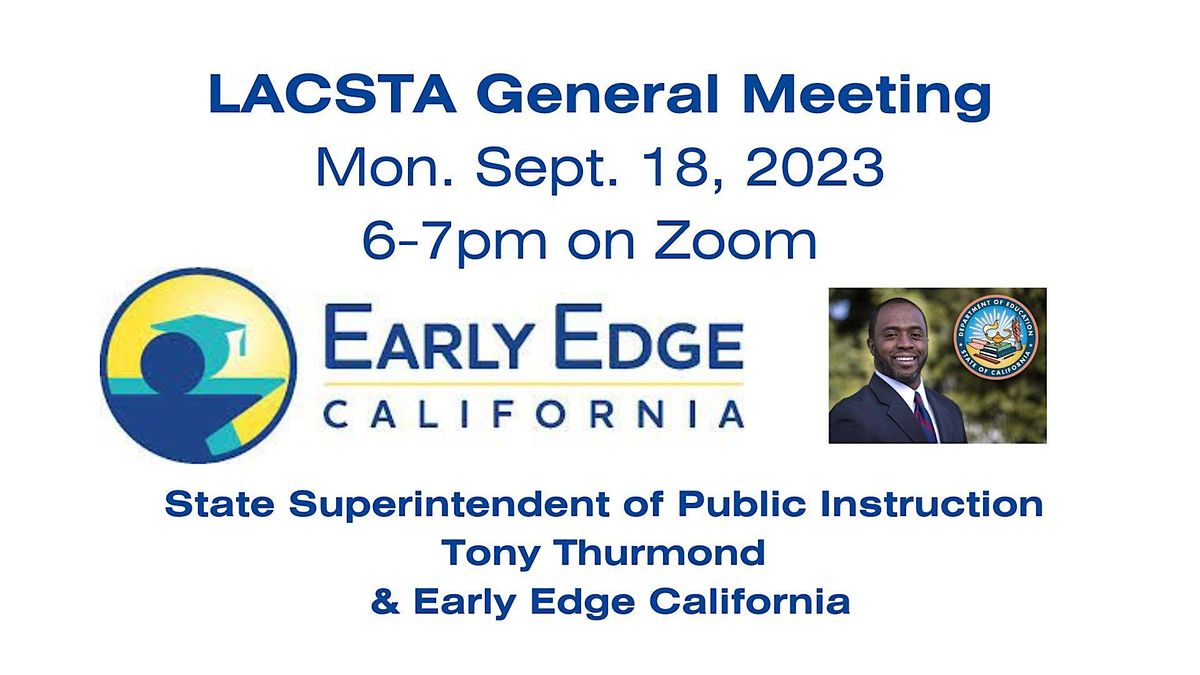 LACSTA Association Meetings, November 2 2023 | Online Event | AllEvents.in