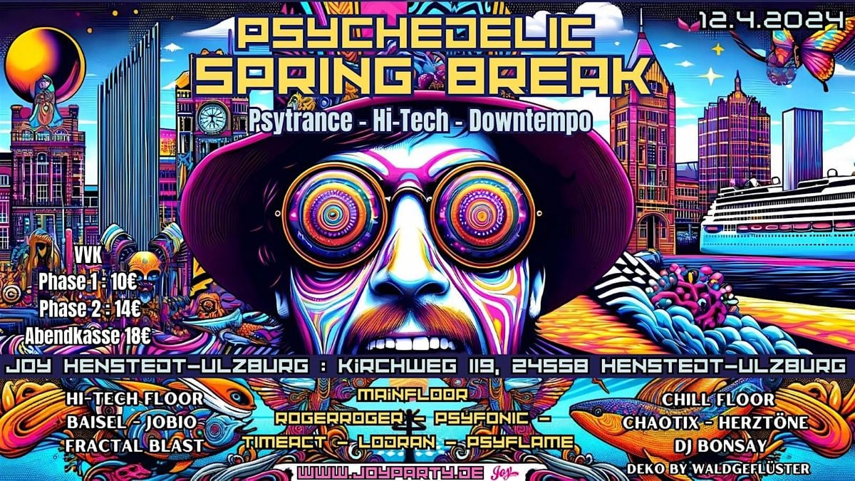 Psychedelic Spring Break 2024, Henstedt-Ulzburg, 12 April to 13 April ...