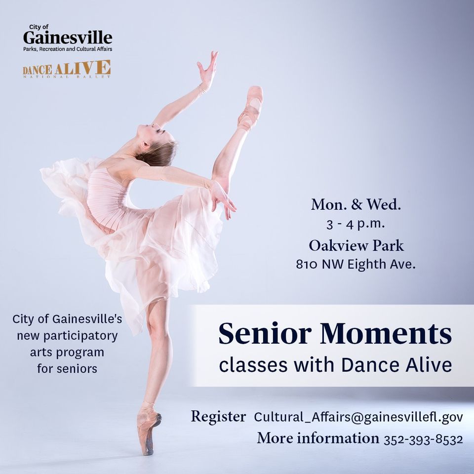 Senior Moments Dance Classes with Dance Alive, 810 NW 8th Ave