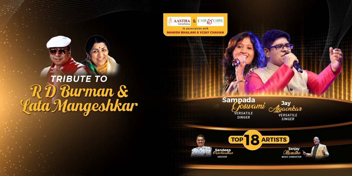 Burman and Lata Mangeshkar, 20 September | Event in Mumbai | AllEvents