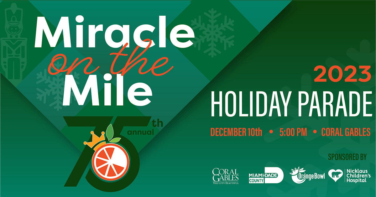 75th Annual Junior Orange Bowl Parade, Miracle Mile, Coral Gables, 10