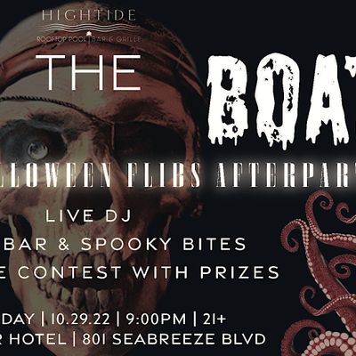 ROCK THE BOAT Halloween Party, Bahia Mar Fort Lauderdale Beach a