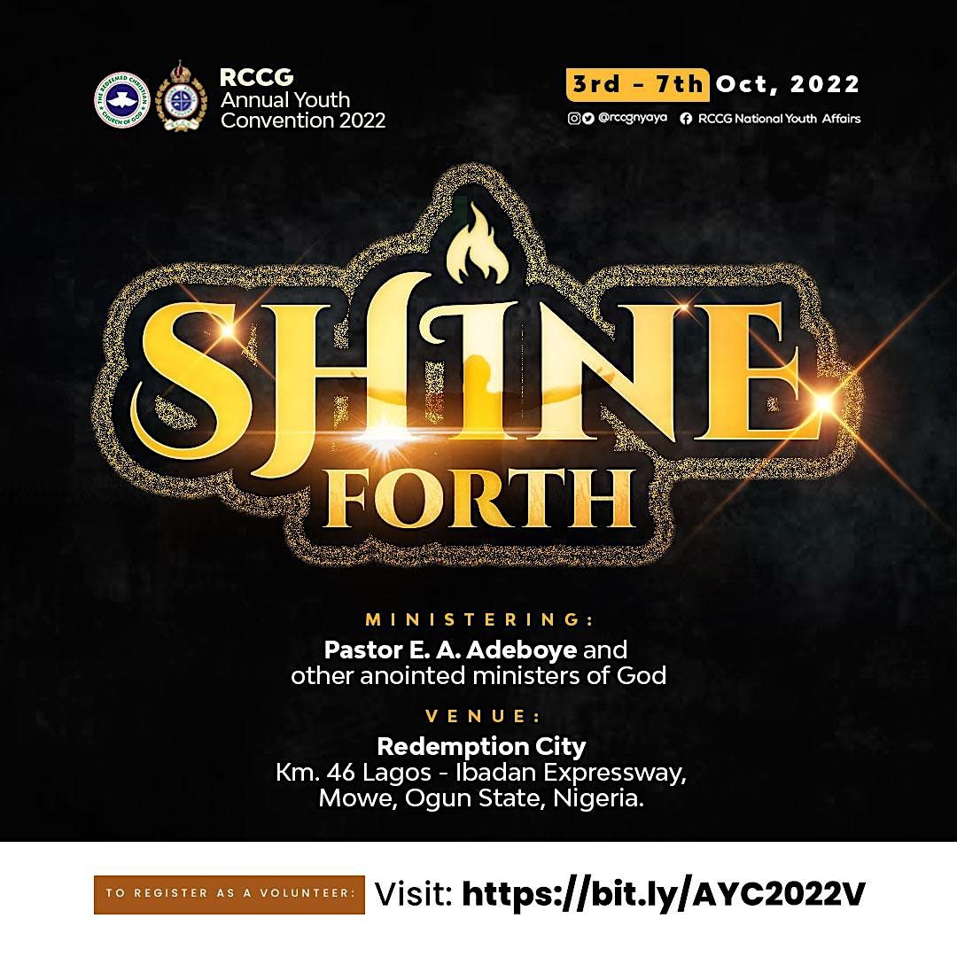 RCCG Annual Youth Convention 2022, Redemption Camp Old Auditorium