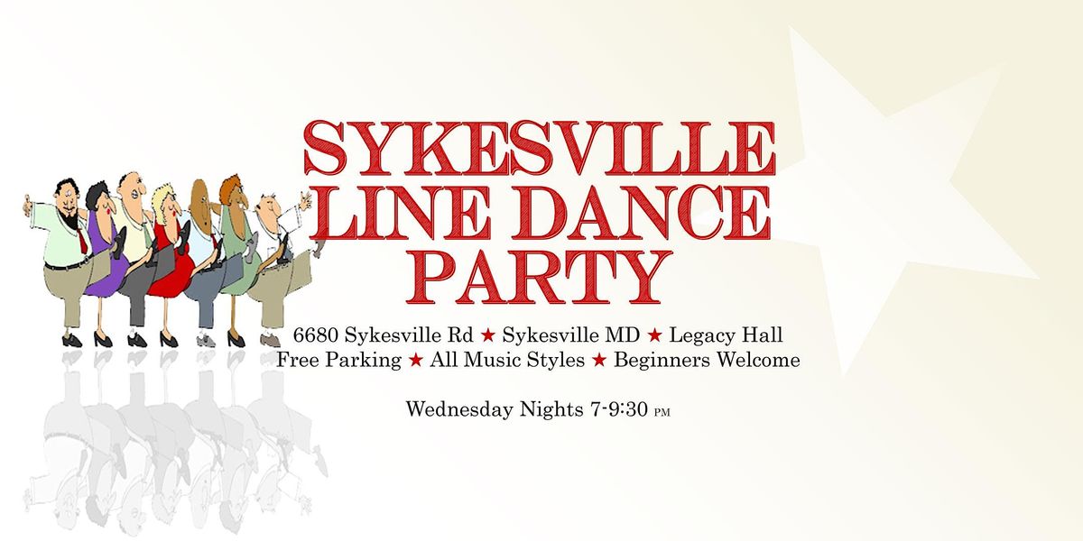 Sykesville Line Dance Party, Legacy Hall, Sykesville, May 10 2023